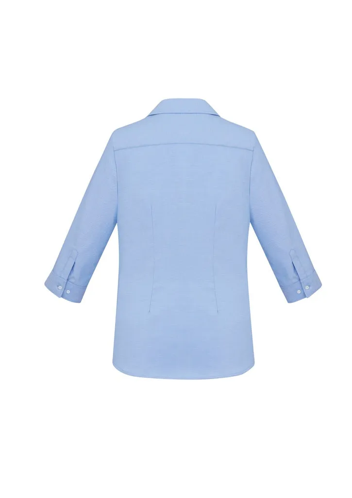 Ladies Regent 100% Cotton 3/4 Sleeve Shirt