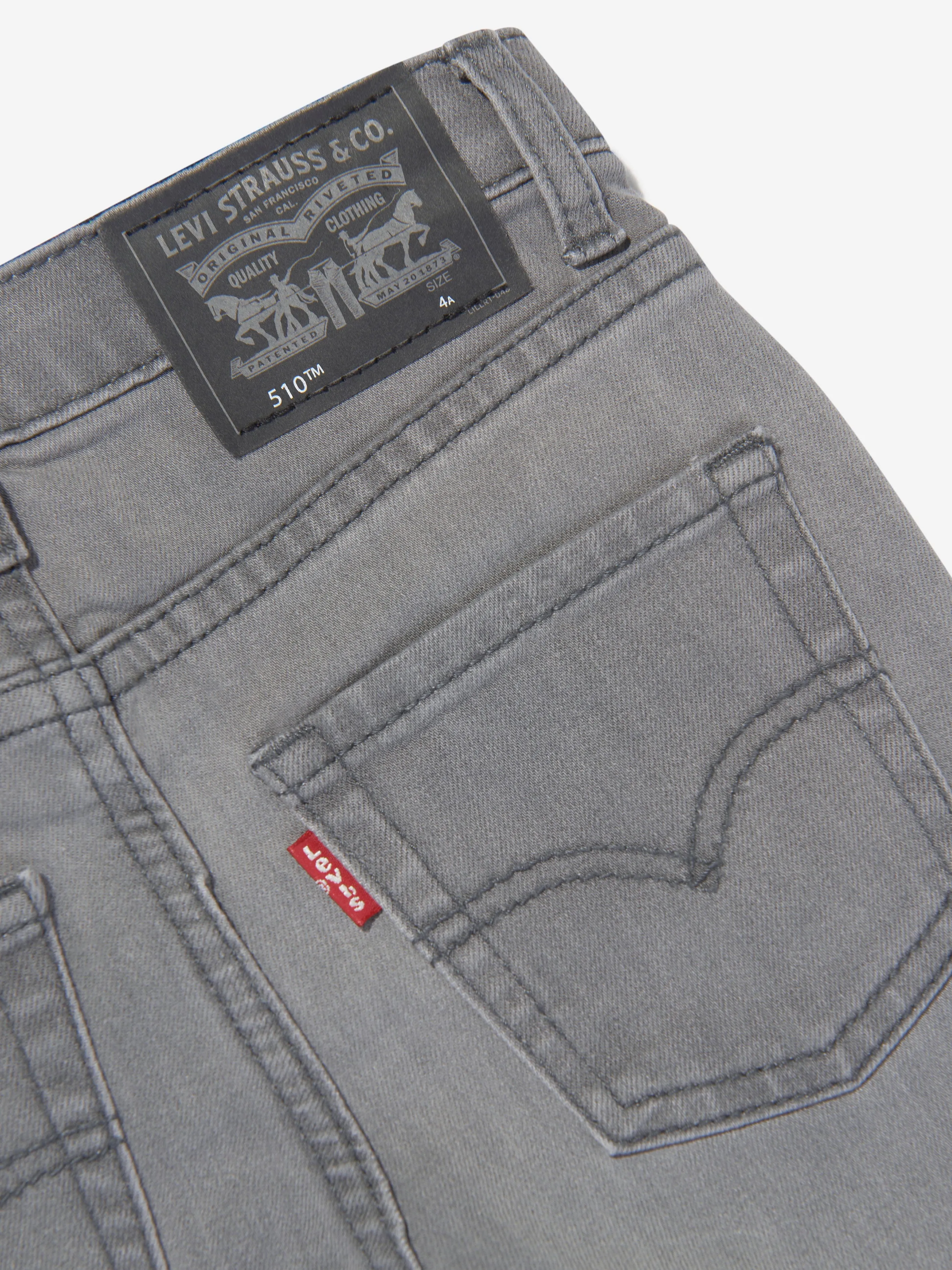 Levi's Wear Boys 510 Eco Soft Performance Jeans in Grey