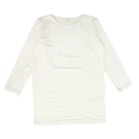 Lil Legs Cream Bamboo Tee 3/4 Sleeve