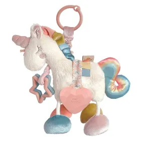 Link & Love - Unicorn Activity Plush Silicone Teether Toy