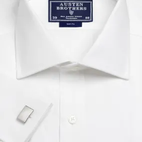 Made 2 Order - White Royal Oxford Pinpoint Shirt