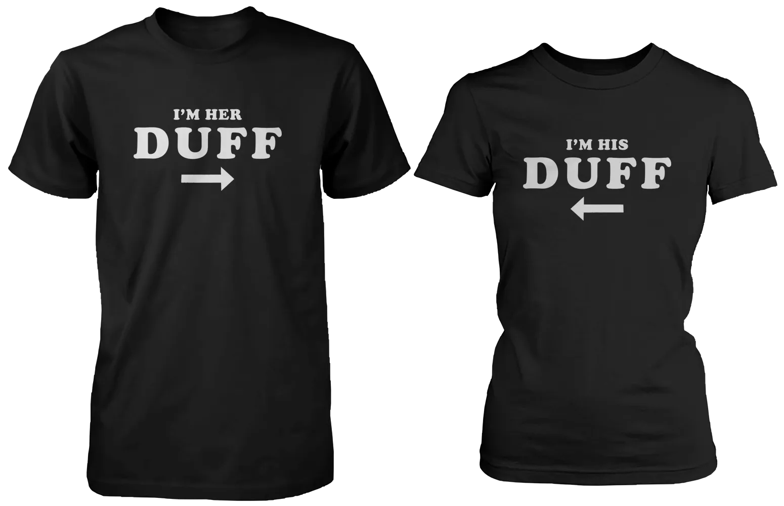 Matching His and Her Duff Couple Shirts (Set)