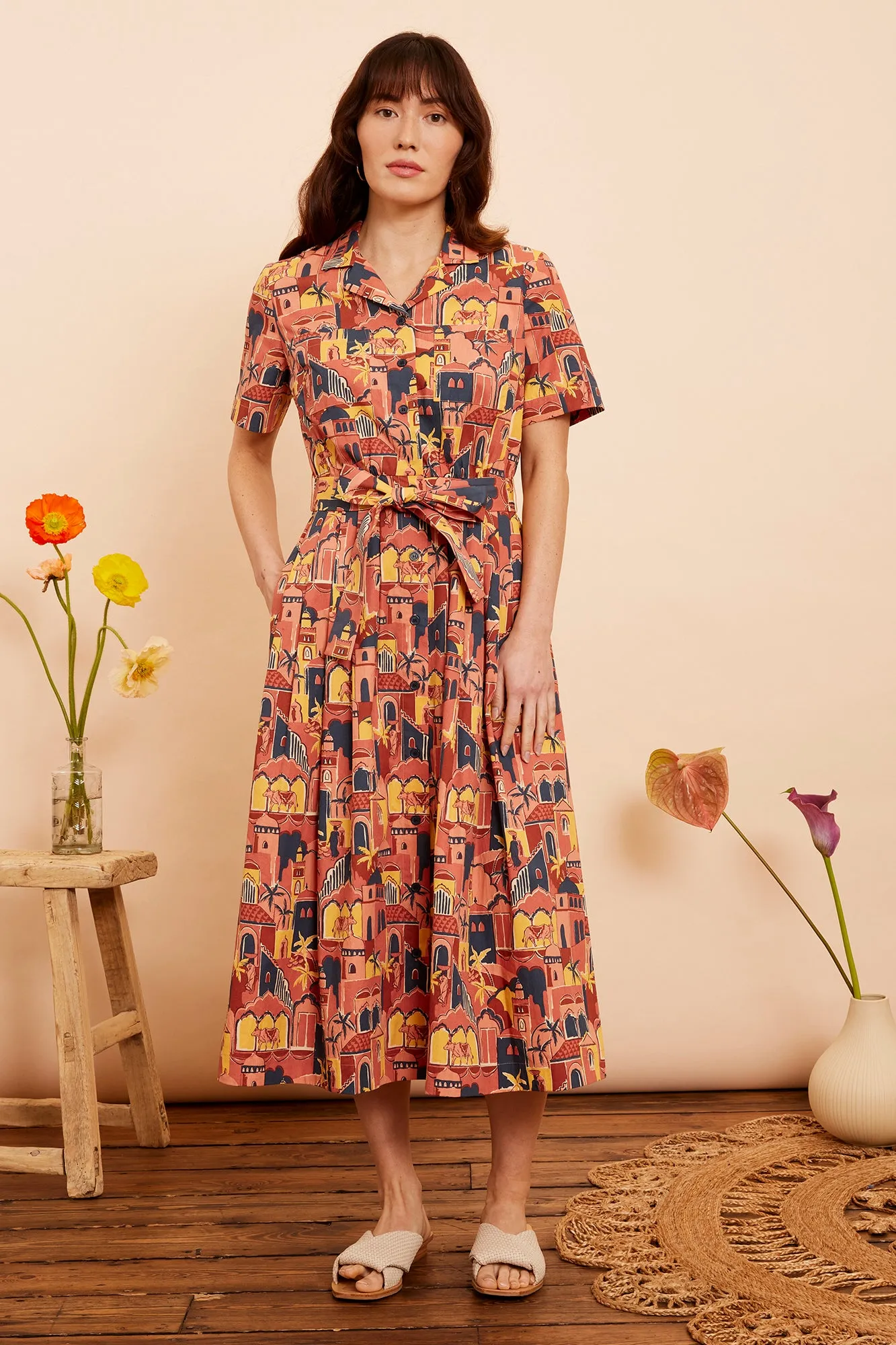 May Amber City Dress