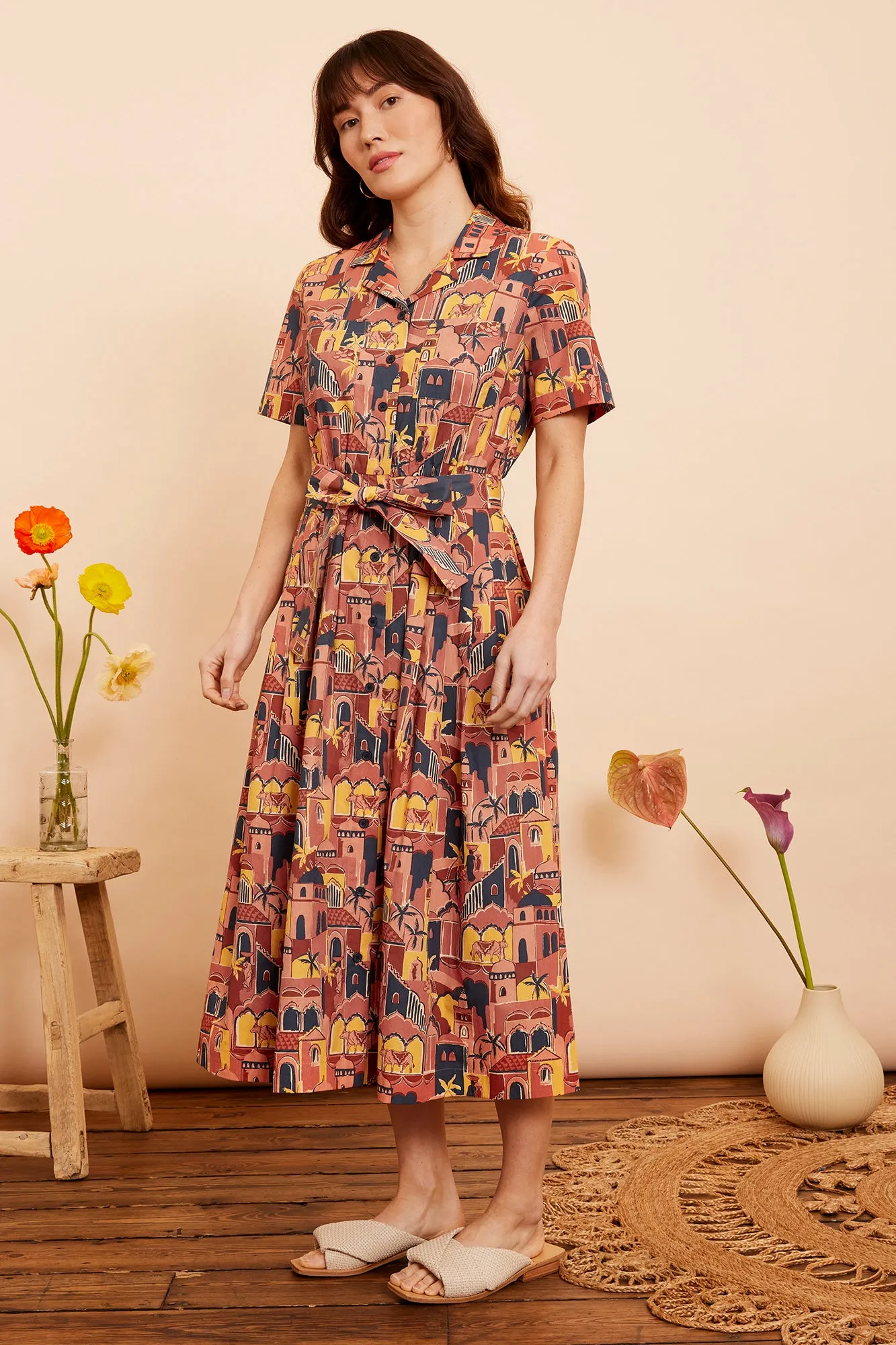 May Amber City Dress