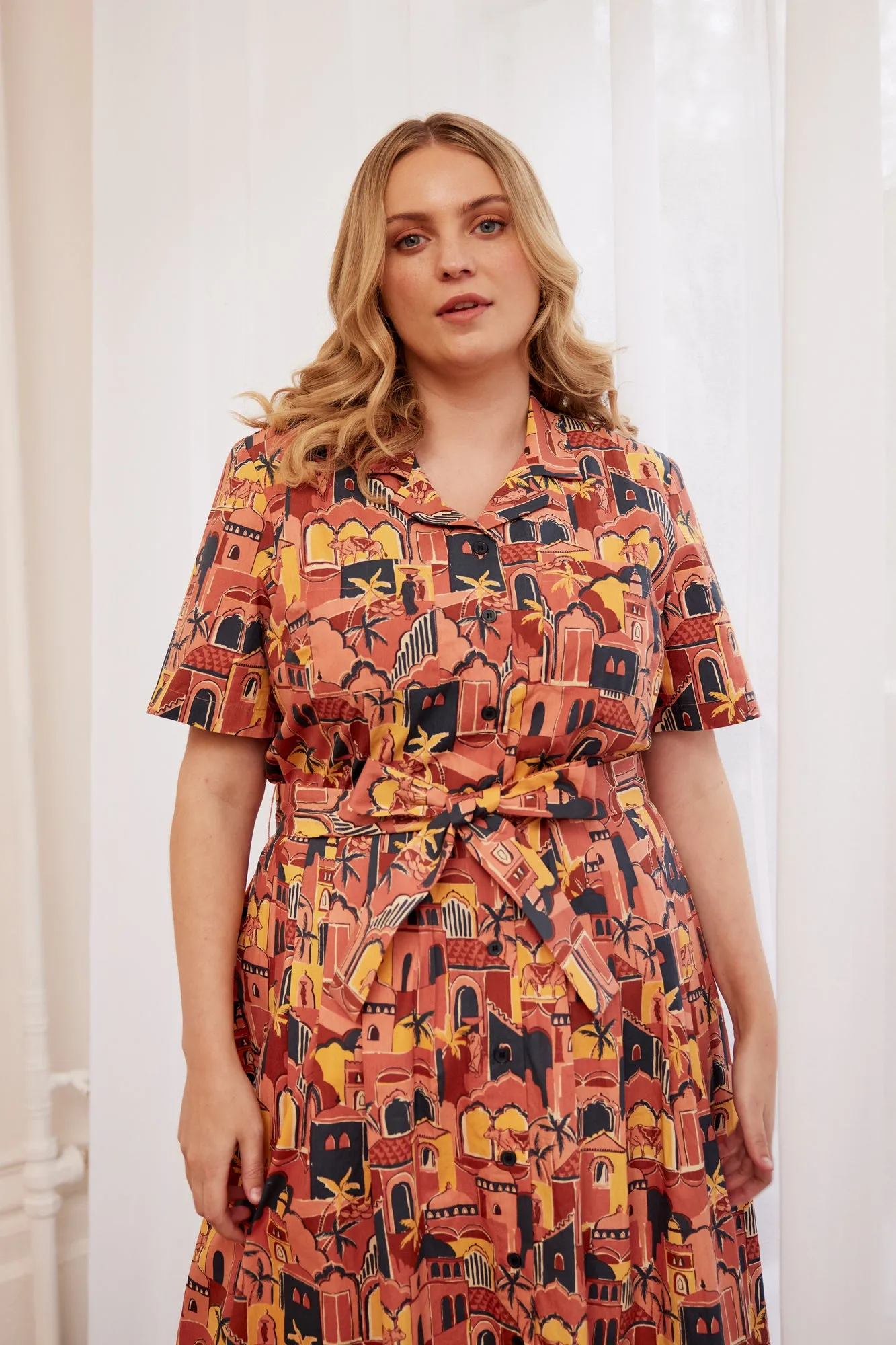 May Amber City Dress