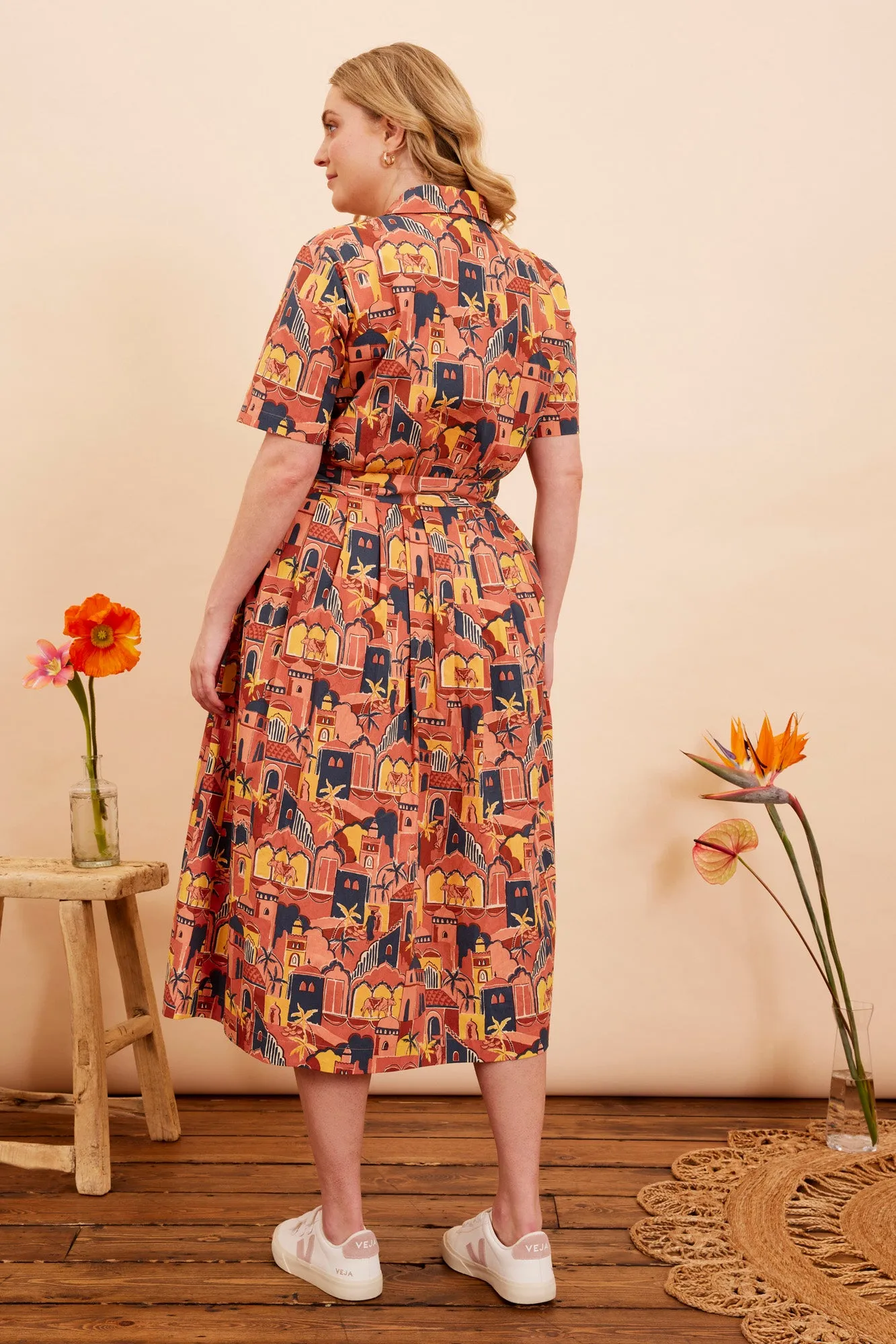 May Amber City Dress