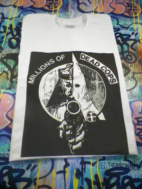 MDC Millions of Dead Cops Pointing Gun T-shirt