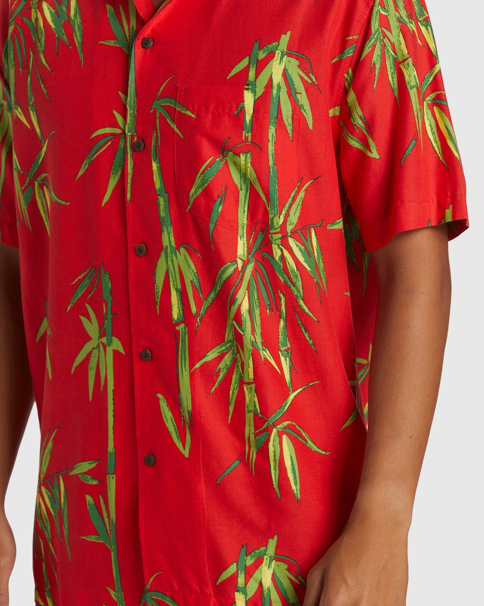 Mens Bamboo DNA Island Short Sleeve Shirt