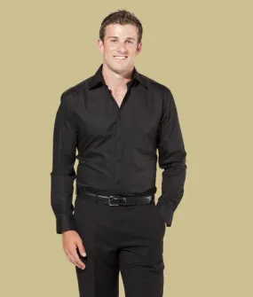 Mens Lichfield Jet Black Shirt