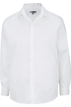 Men's Spread Collar Dress Shirt - White