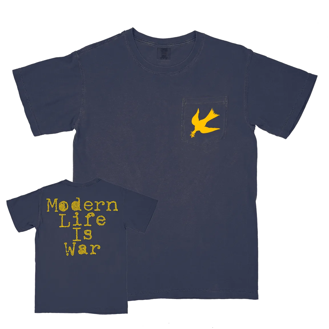 Modern Life Is War "Fallen Dove" Midnight Premium Pocket T-Shirt