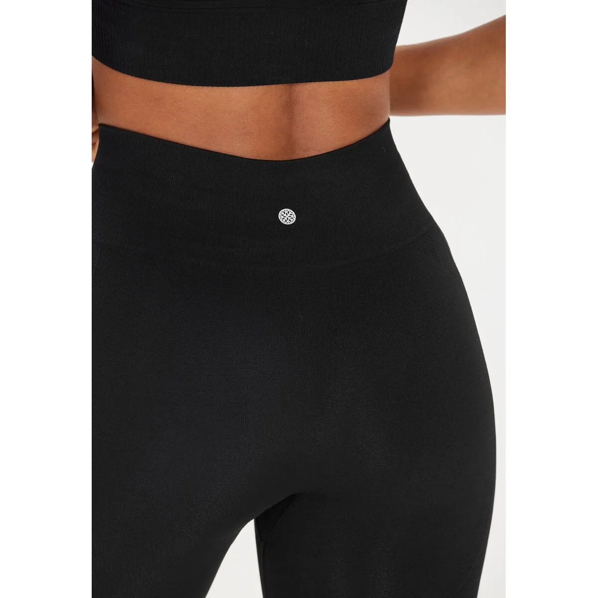 Nagar Womenswear Seamless  Leggings - Black