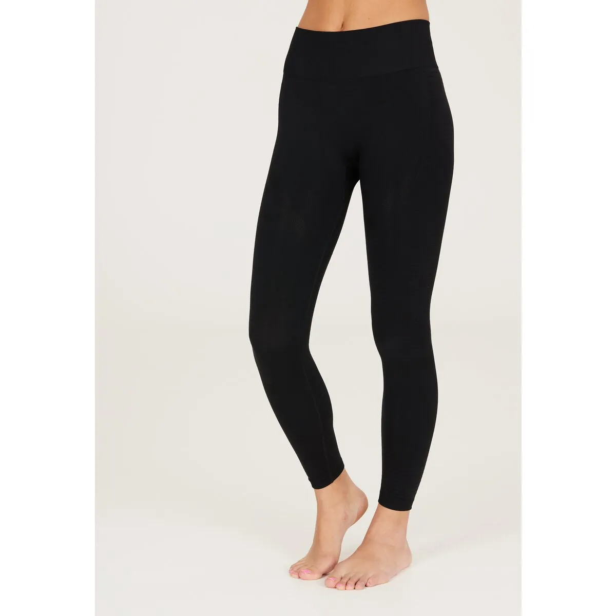 Nagar Womenswear Seamless  Leggings - Black