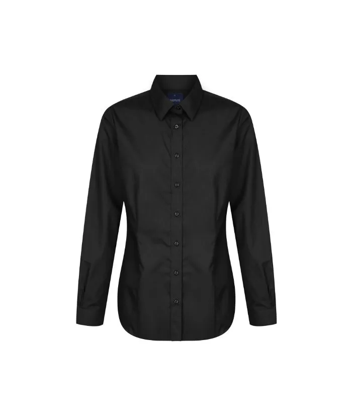 Nicholson Premium Poplin, Womens Long Sleeve Shirt