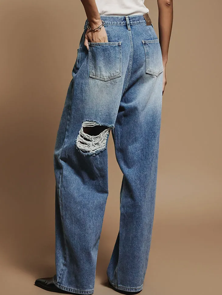 PJ542 Distressed Jeans