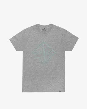 Pound It 2.0 Reflective Tee (Athletic Grey)