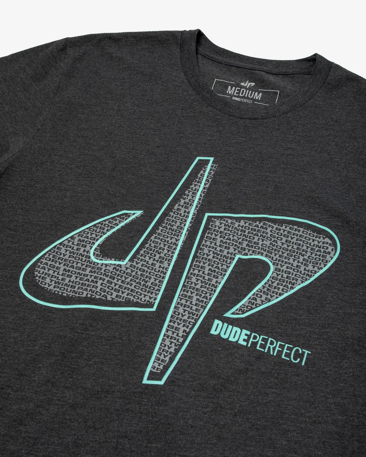 Pound It Reflective Tee (Charcoal Heather)