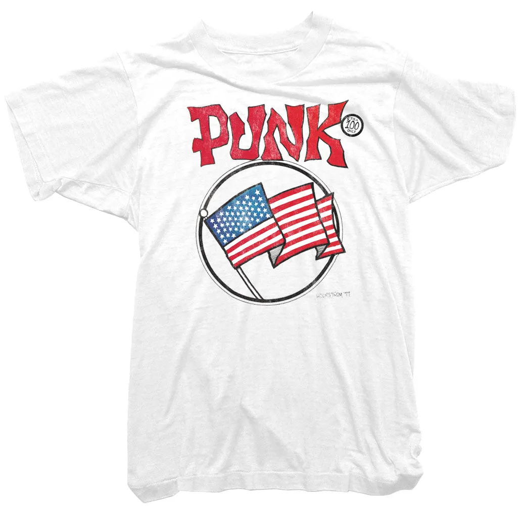 Punk USA T-shirt - Punk Magazine Tee