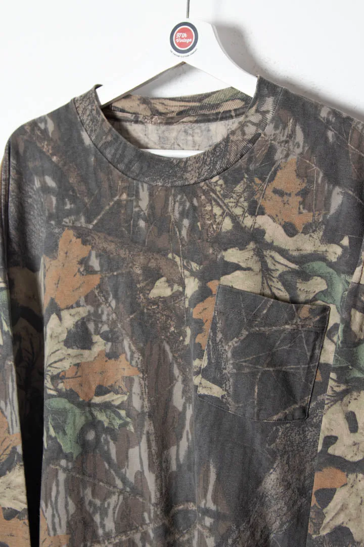 Realtree Camo Longsleeve Pocket T-Shirt (XXL)