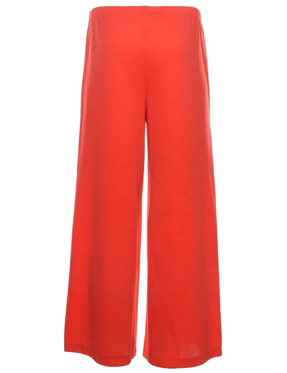 Red Casual Trousers - W28 L26