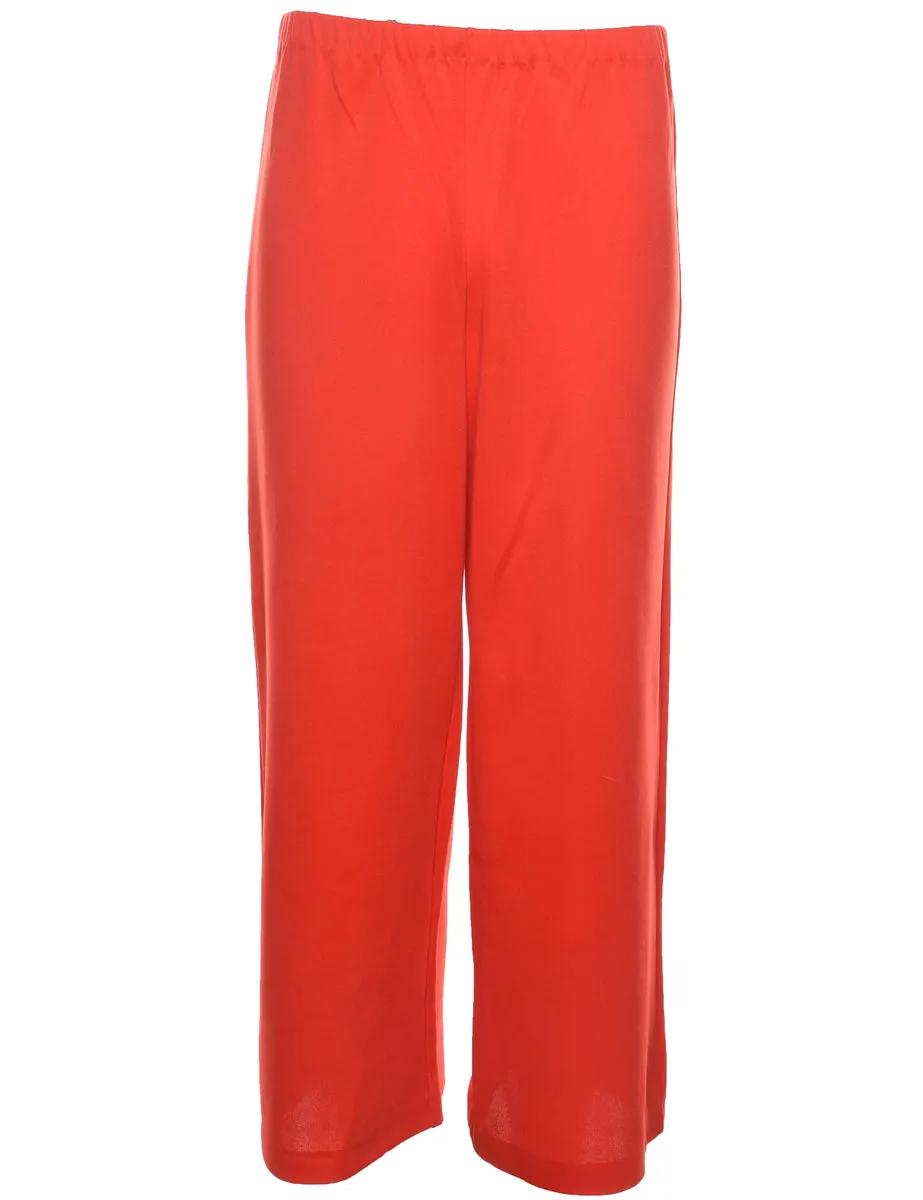 Red Casual Trousers - W28 L26