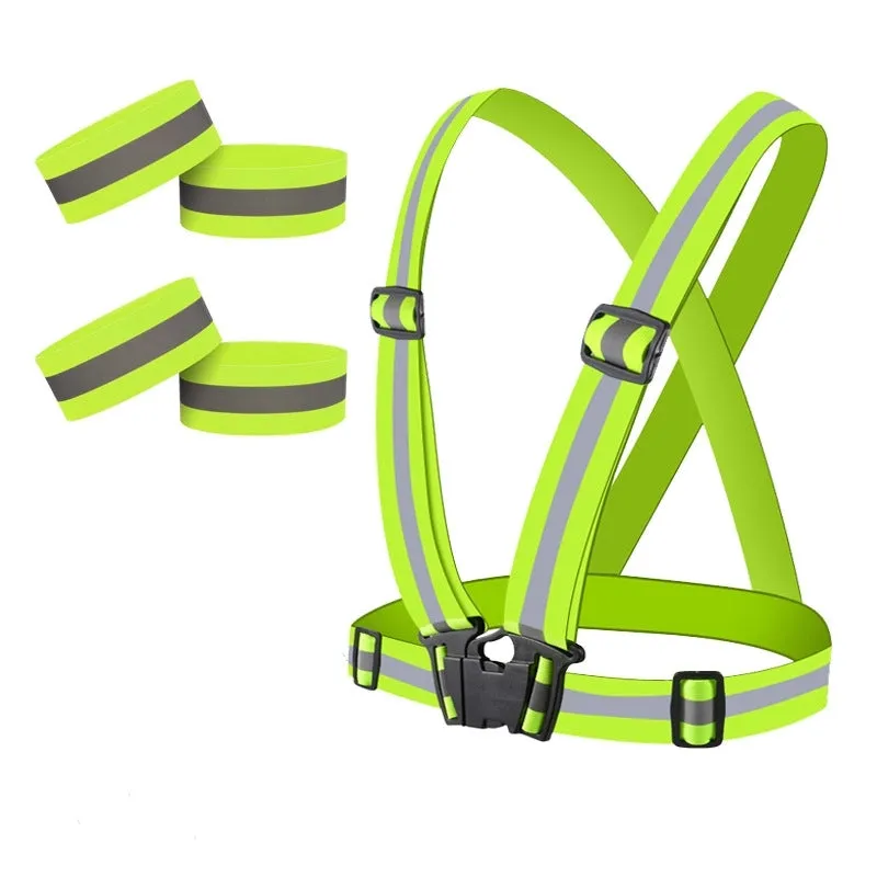 Reflective Clothing Reflective Vest Night Running Safety Reflective Strap Vest