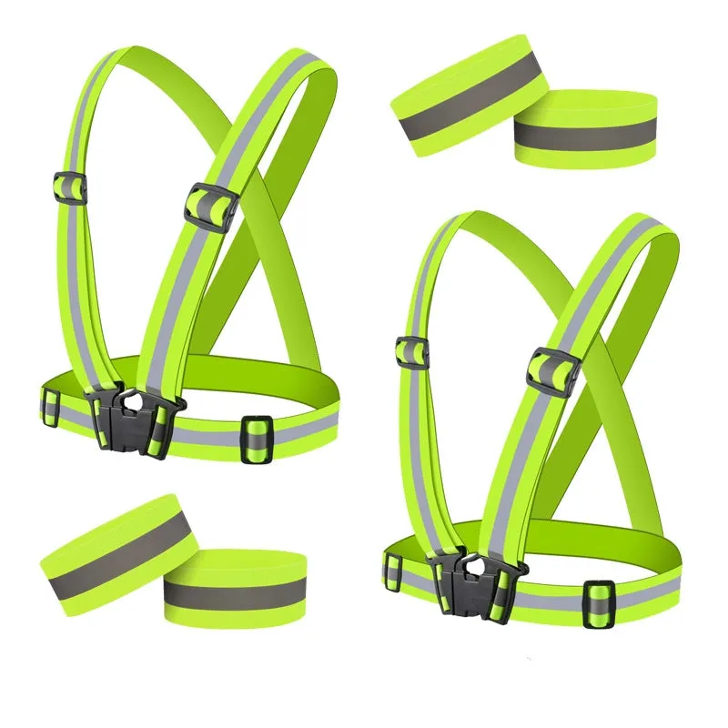 Reflective Clothing Reflective Vest Night Running Safety Reflective Strap Vest