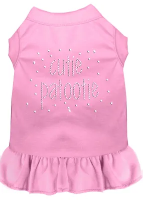 Rhinestone Cutie Patootie Dress Light Pink Lg (14)