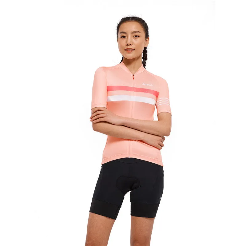 Santic Pali Cycling Jersey & Martha Cycling Shorts Women Outfit