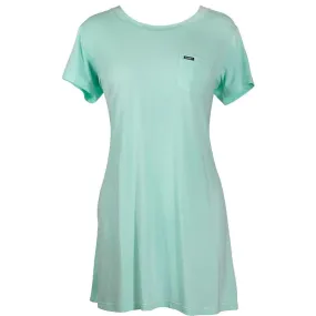 SAYULITAT-SHIRT DRESS - TEAL