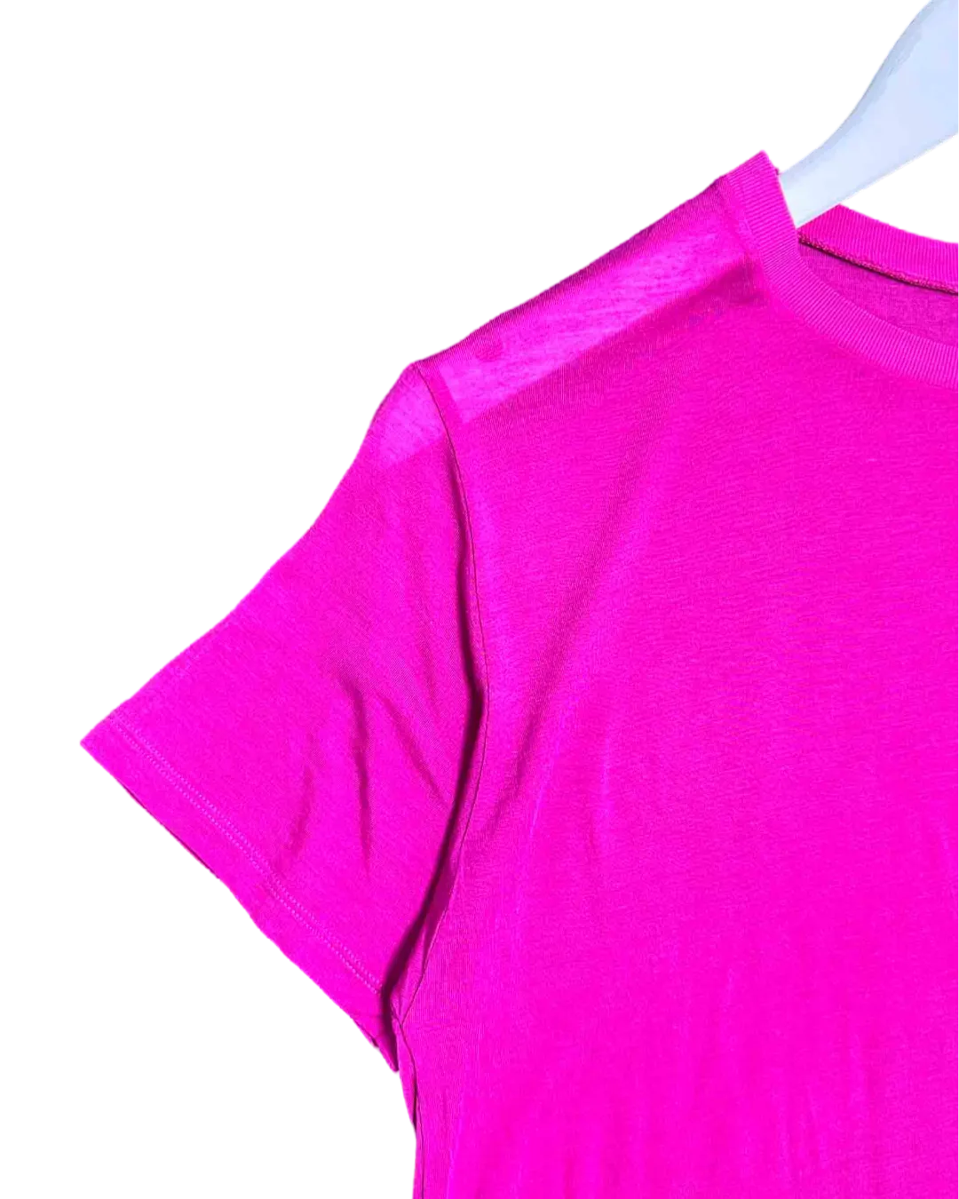 Size L - Baserange Hot Pink Bamboo T-shirt