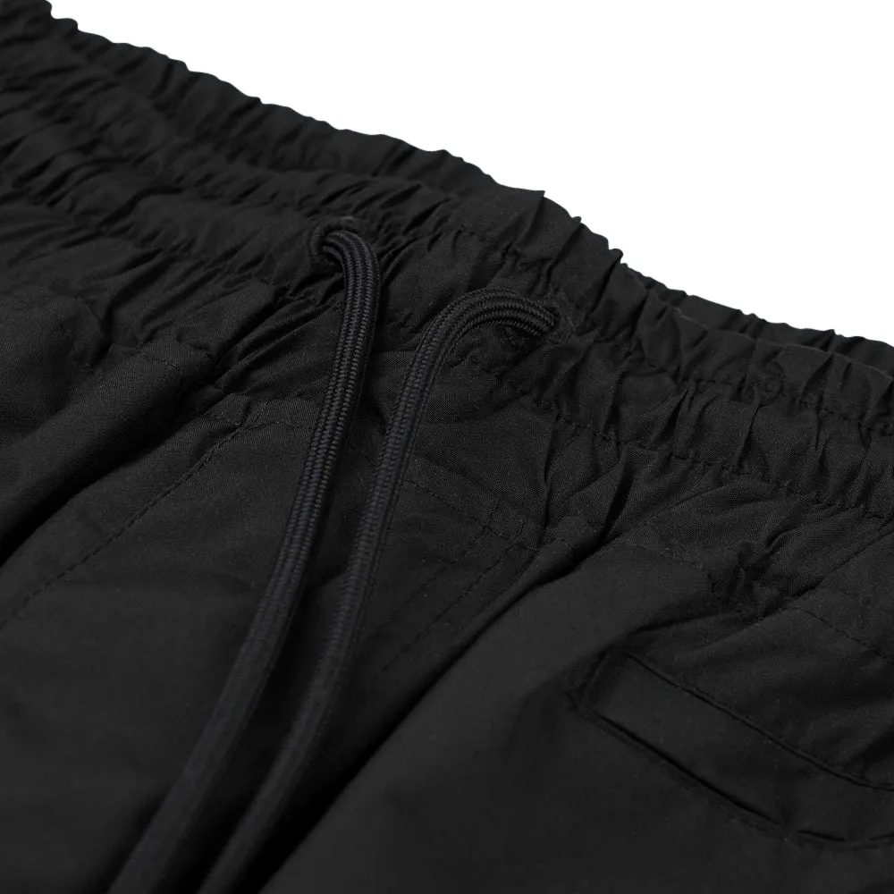 SPIDERWEB SUPER WIDE JOGGER PANTS BLACK