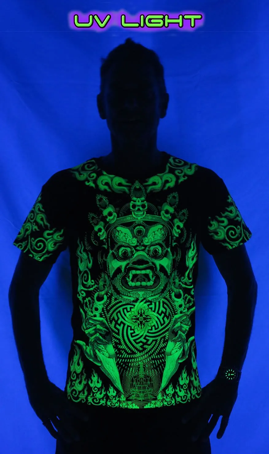 S/S Symbol Print T : Lime Mahakala