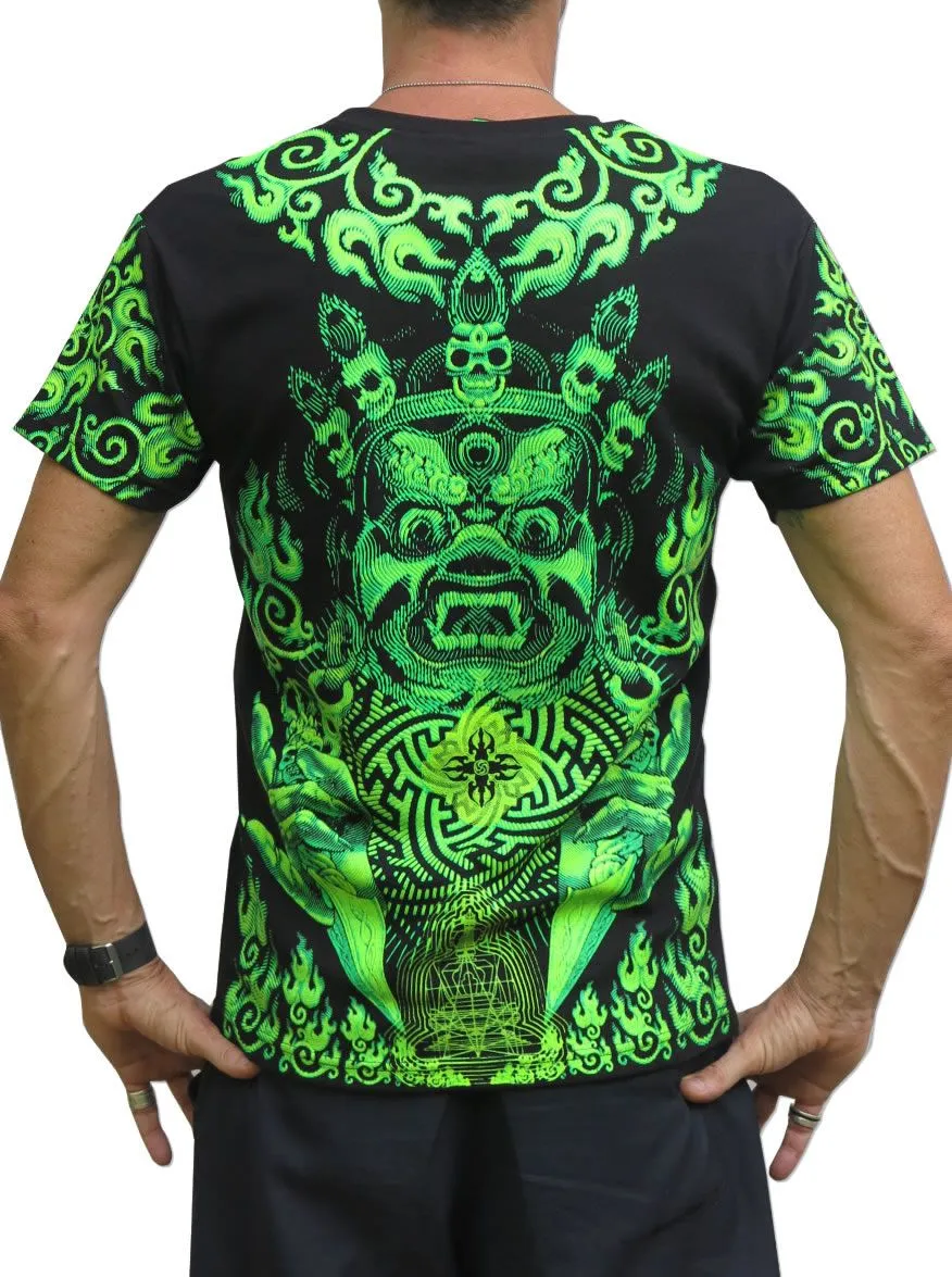 S/S Symbol Print T : Lime Mahakala