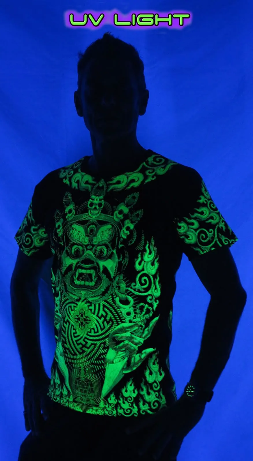 S/S Symbol Print T : Lime Mahakala