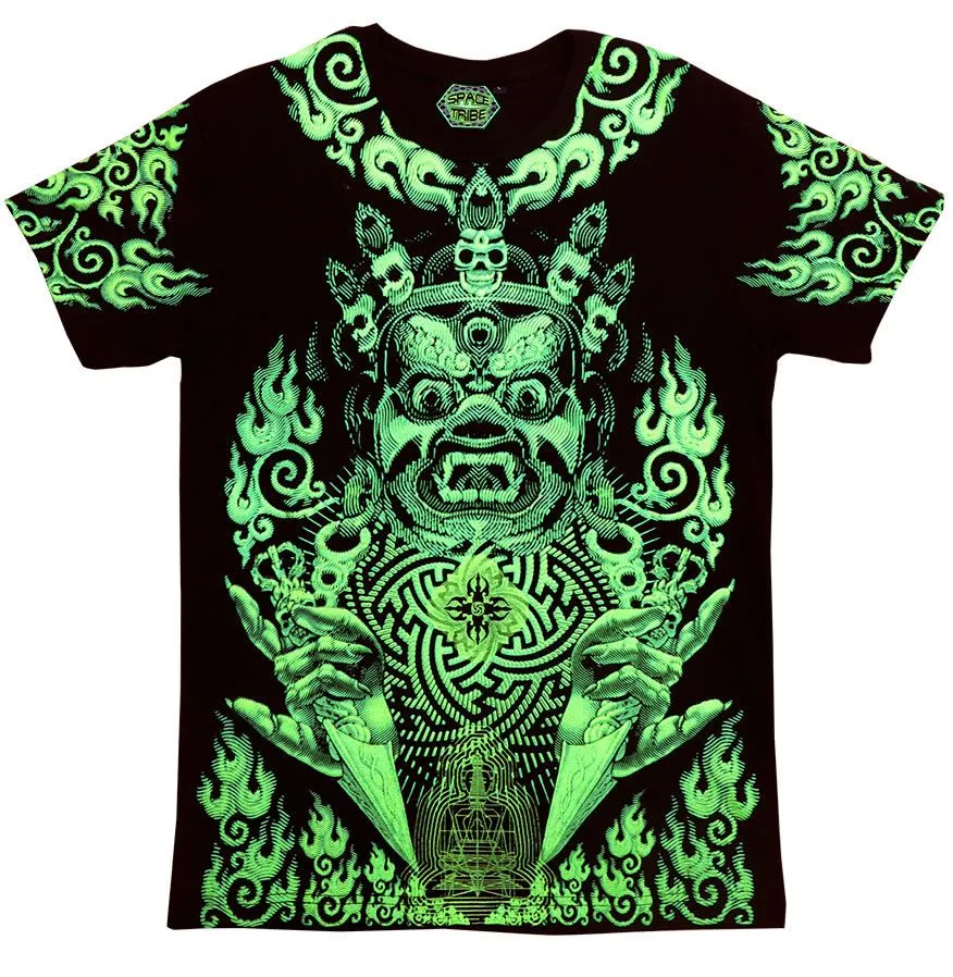 S/S Symbol Print T : Lime Mahakala