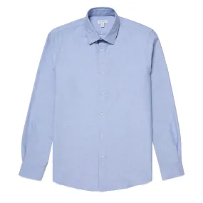 Sunspel Oxford Shirt Light Blue Oxford