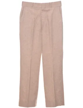 Tan Trousers - W30 L30