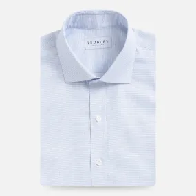 The Blue Strauss Small Check Custom Shirt