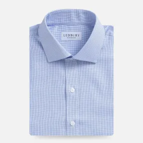 The Cobalt Boscher Check Custom Shirt