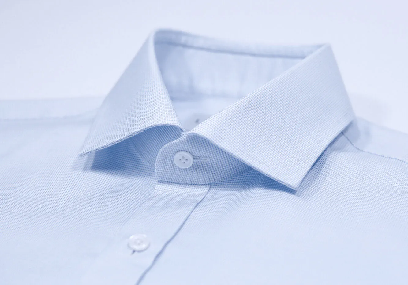 The Light Blue Pelton Royal Oxford Custom Shirt with Pocket