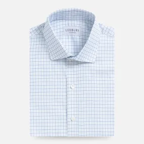 The Light Blue Wickham Tattersall Custom Shirt