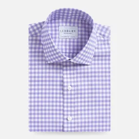 The Purple Winslow Gingham Custom Shirt