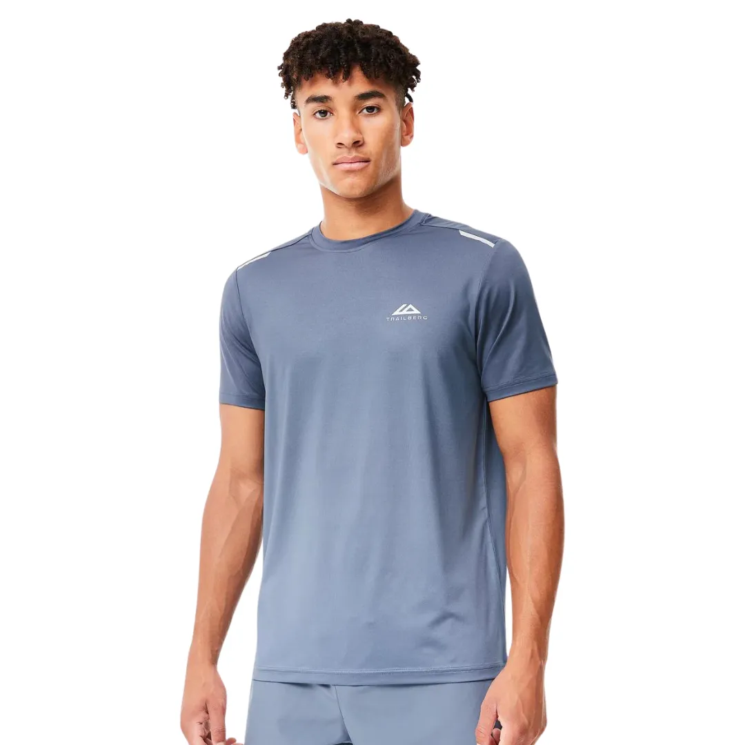 Trailberg Gradient T-Shirt - China Blue