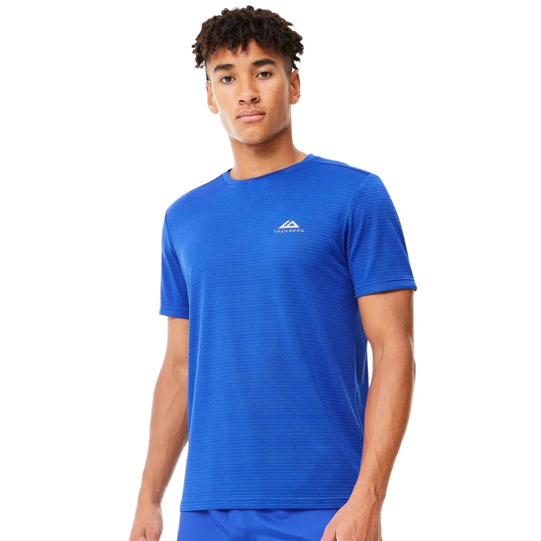 Trailberg Linear T-Shirt - Cobalt Blue