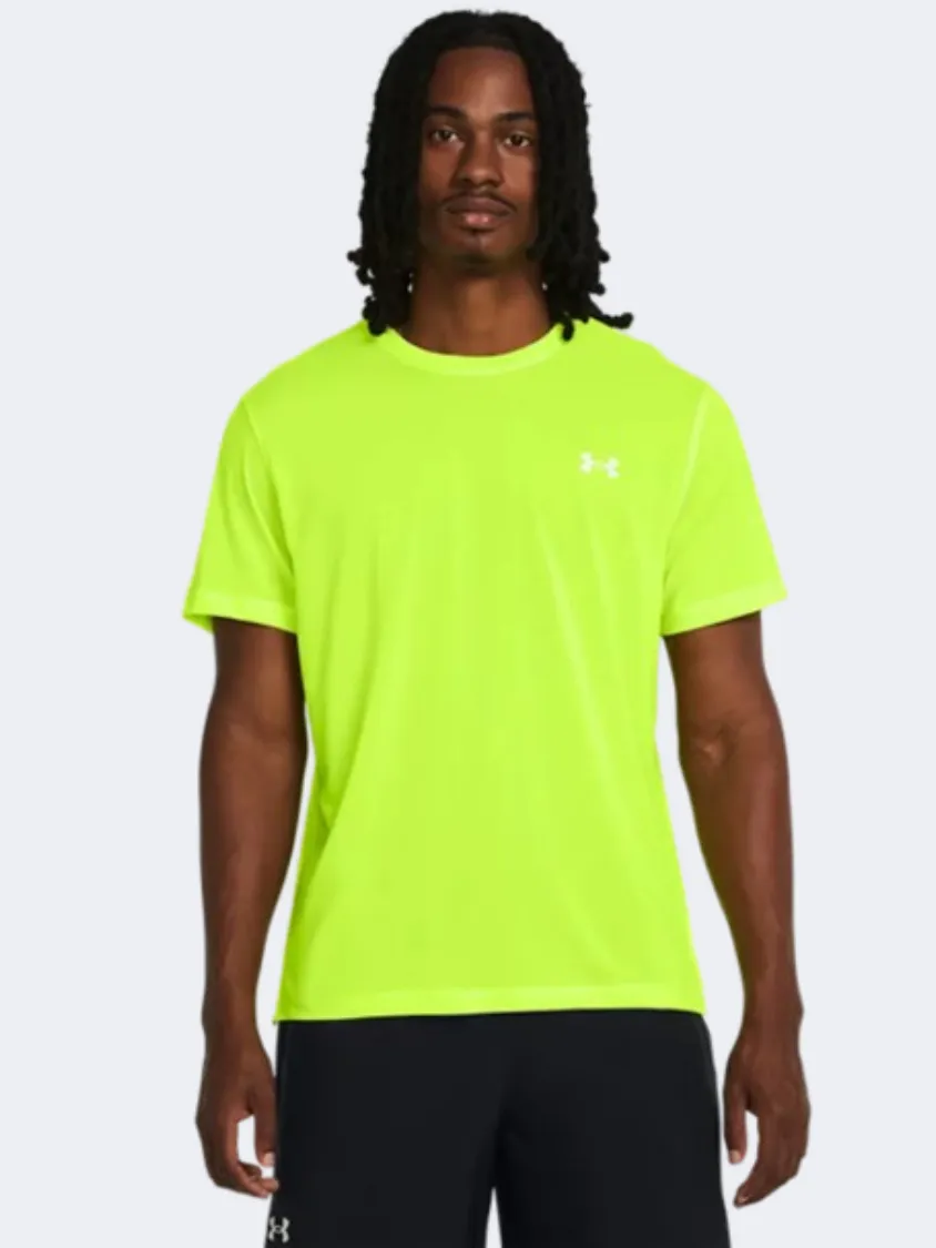 Under Armour Launch Men Running T-Shirt Yellow/Reflective