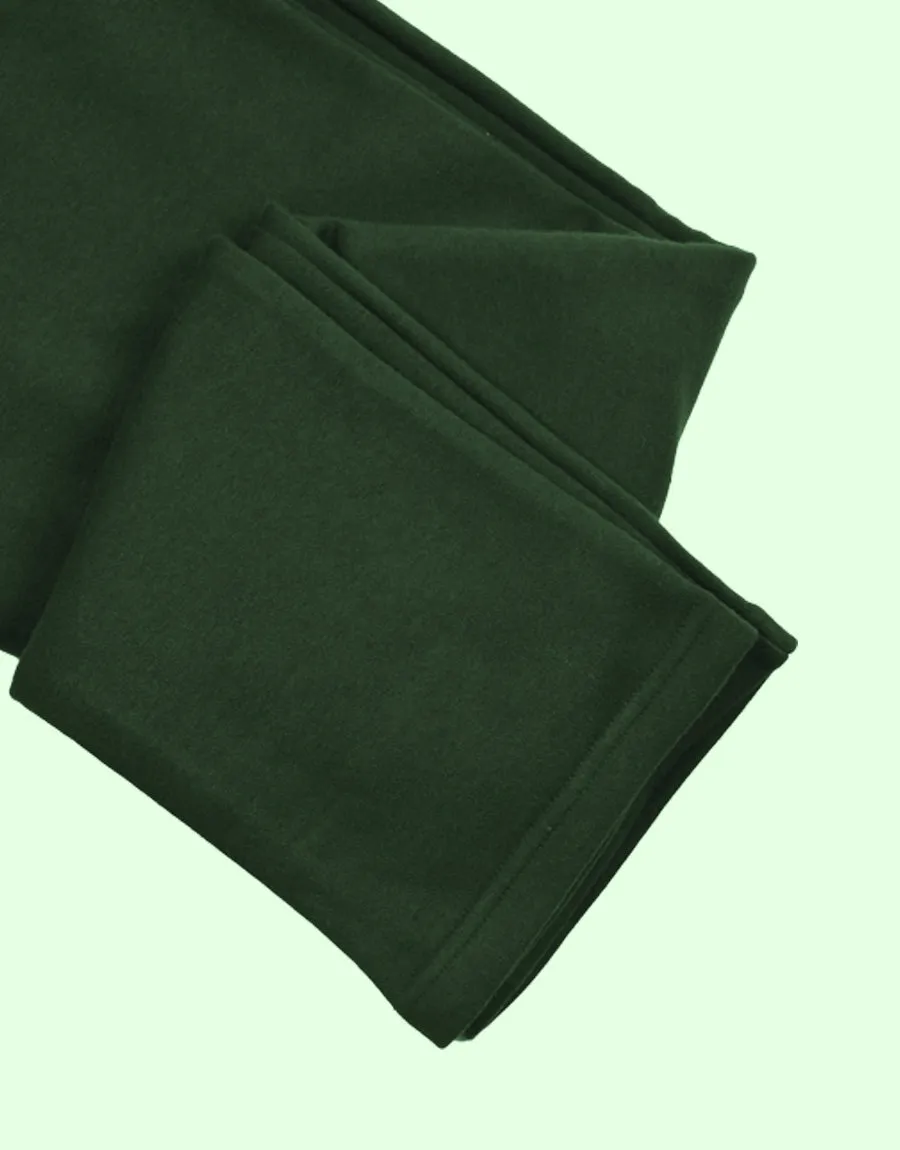 Unisex Fleece Trouser-Green