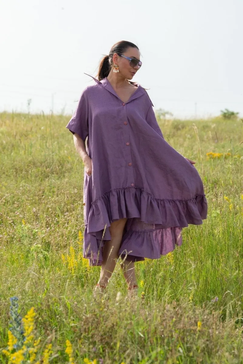 VALERIA Linen Dress