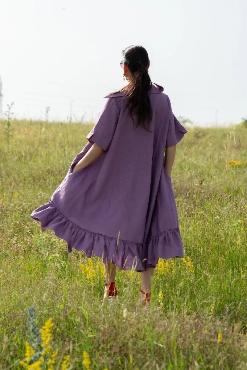 VALERIA Linen Dress