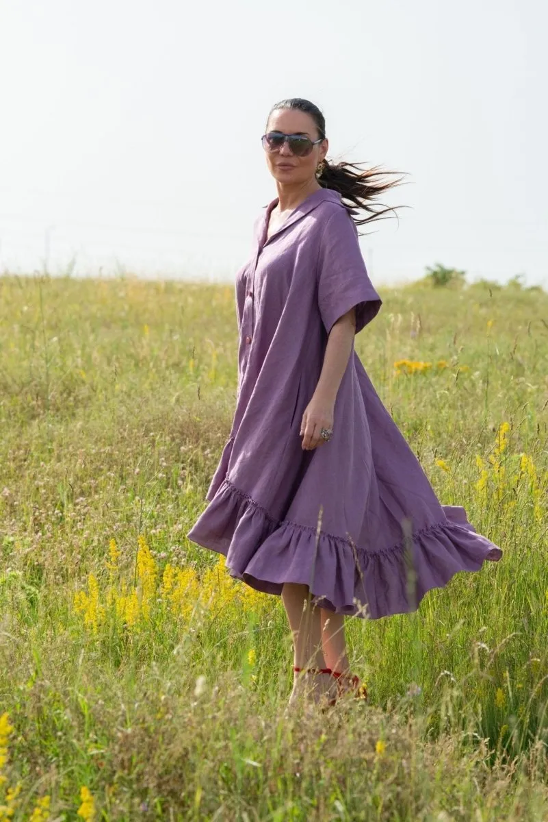 VALERIA Linen Dress